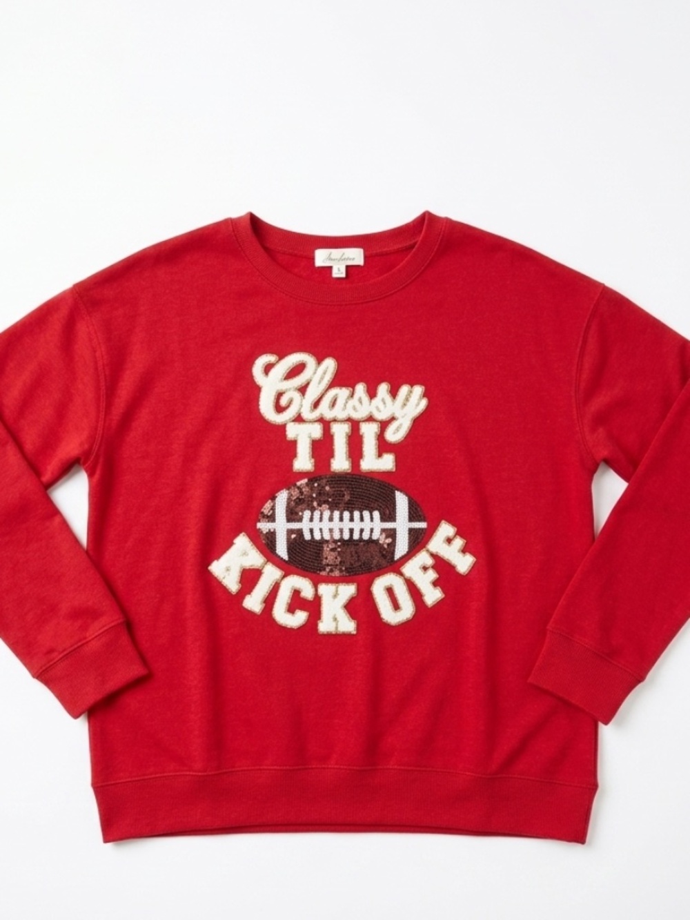 Football themed sweater